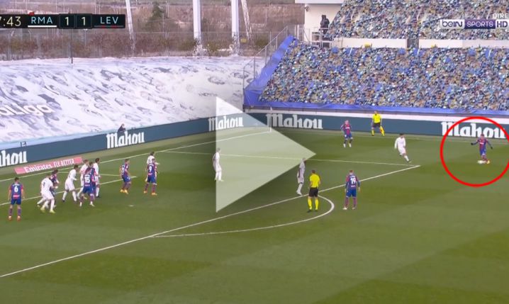 TAK Levante rozegrało rzut rożny przy bramce na 2-1 z Realem Madryt! [VIDEO]